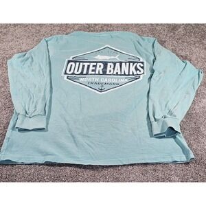 Outer Banks North Carolina Trademark" Tee Shirt  Men's 2XL front & back Graphic